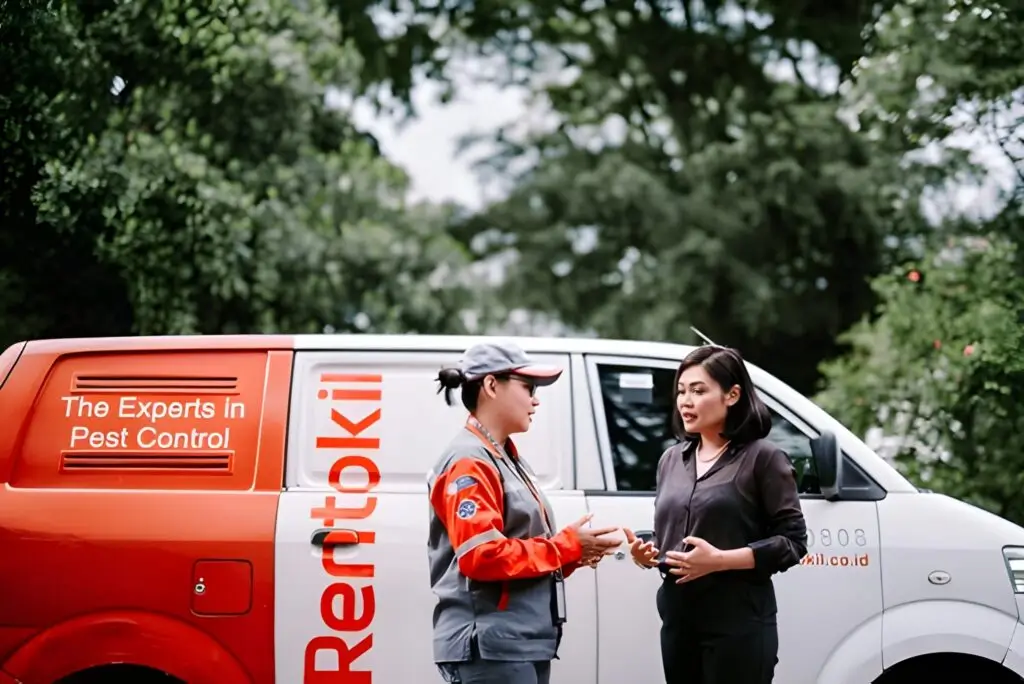 Healthcare professional explaining a procedure