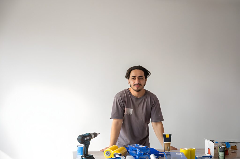 Professional handyman or DIY home renovator.