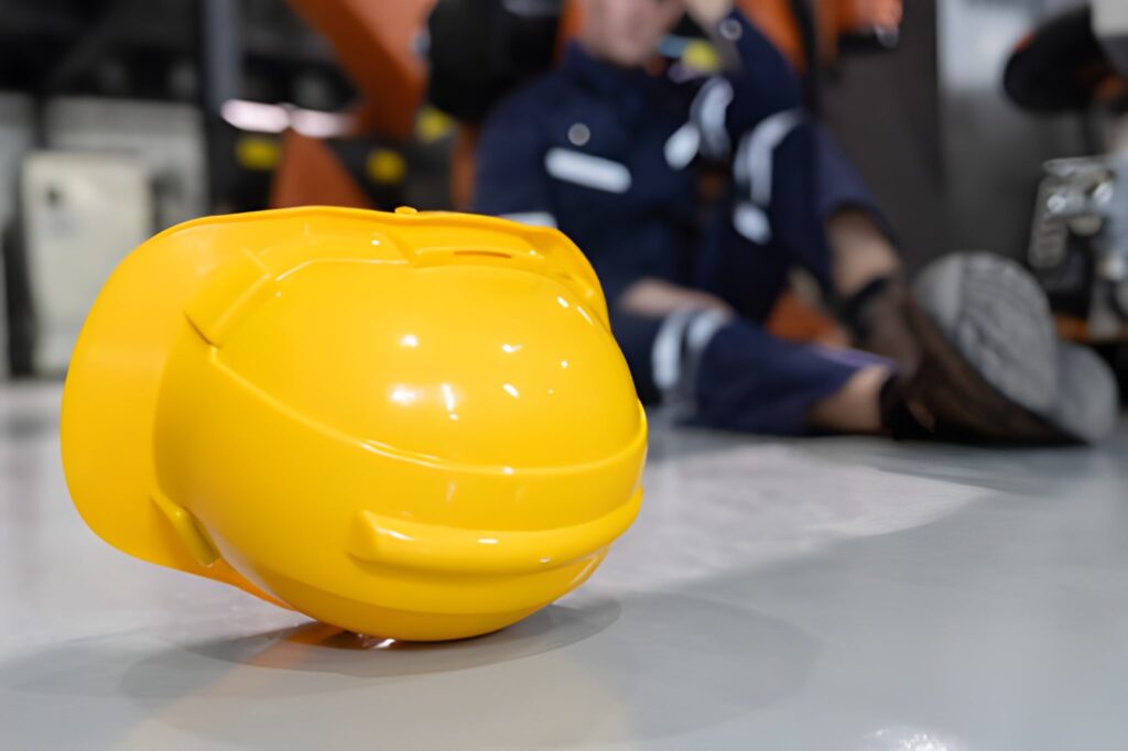 Workplace safety incident.