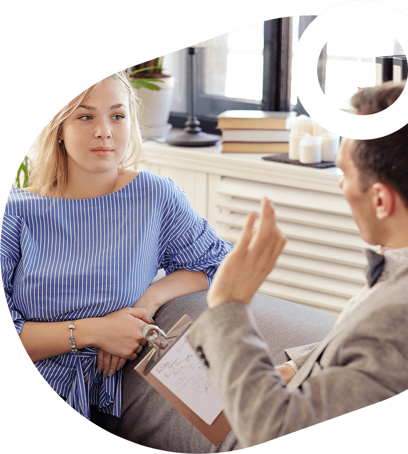 Professional counseling or advisory session.