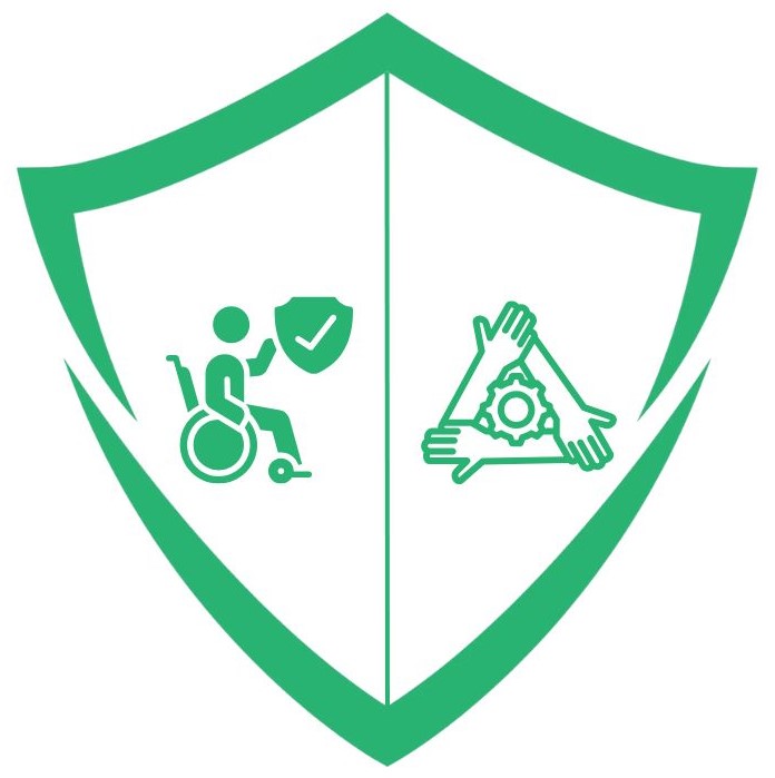 Accessibility and collaboration shield.