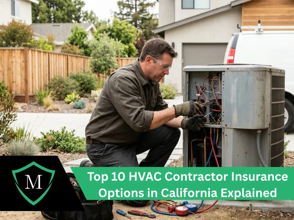 HVAC technician repairing outdoor air conditioning unit.