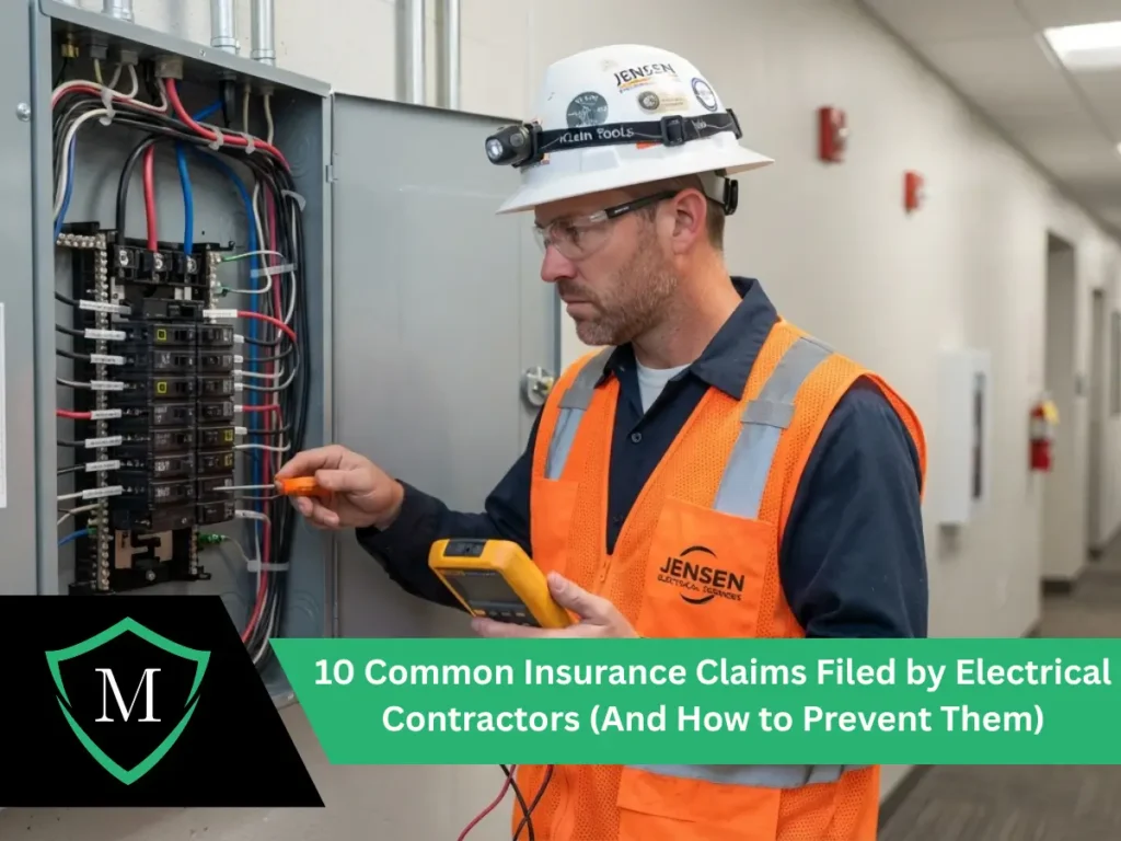10 Electrical Contractor Insurance Claims & How to Prevent Them