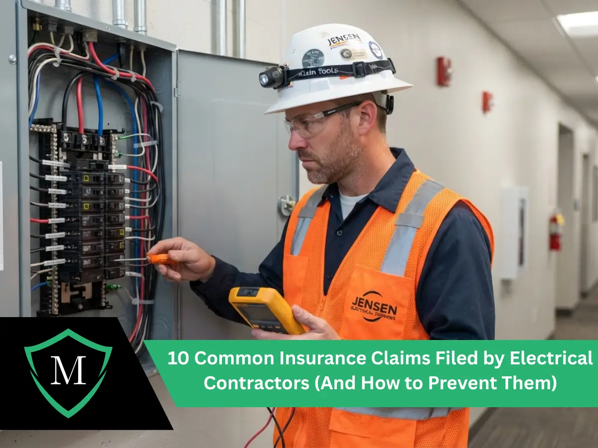 10 Electrical Contractor Insurance Claims & How to Prevent Them